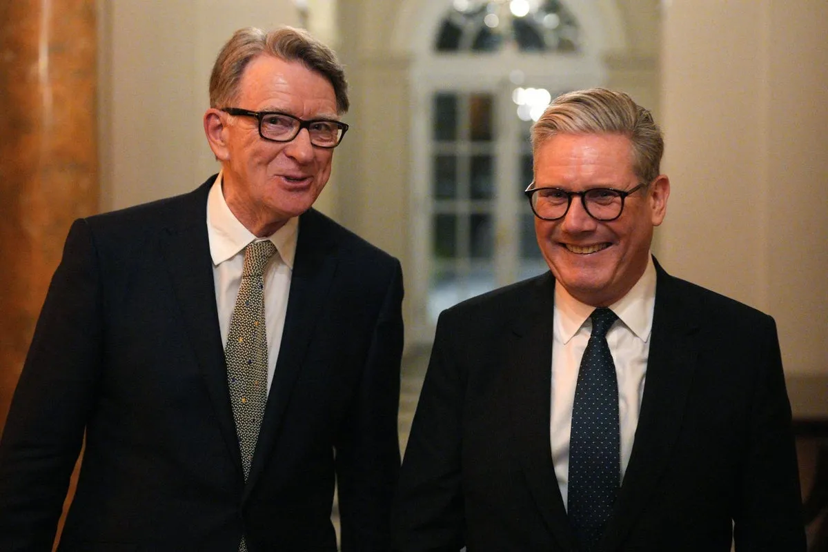 No 10 Applied Constant Pressure for Mandelson US Ambassador Role