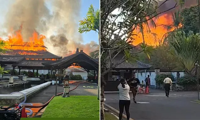 Fire Rips Through Club Med Bali Resort, Evacuating Tourists