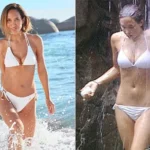 Myleene Klass Recreates Iconic I’m A Celeb Bikini Scene 20 Years On