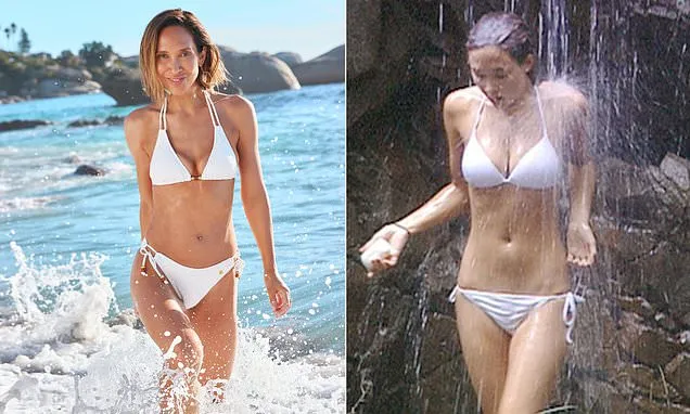 Myleene Klass Recreates Iconic I’m A Celeb Bikini Scene 20 Years On