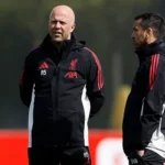 Feyenoord Targets Van Bronckhorst from Slot’s Liverpool Staff