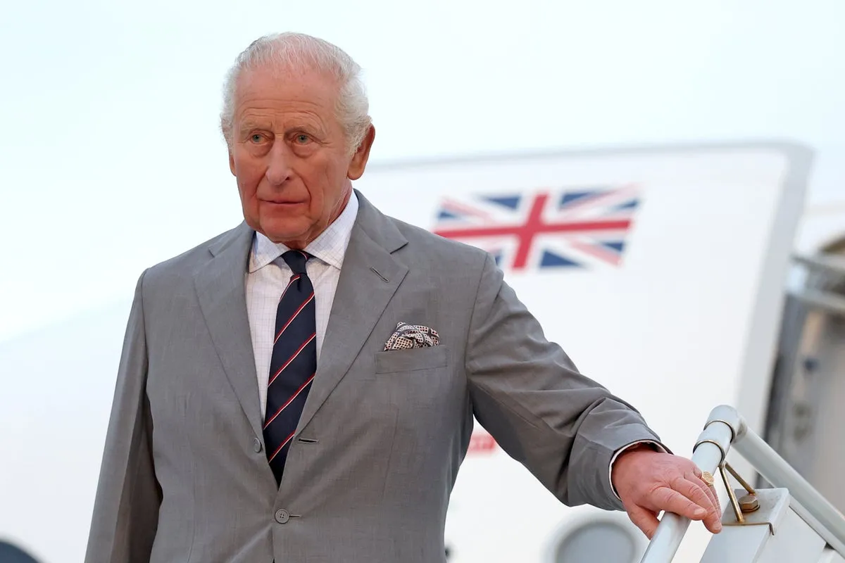 King Charles Lands in Bermuda After US Visit and Trump Farewell