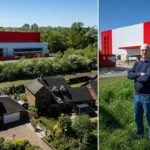 Milton Keynes Residents Furious Over 59ft Red Warehouse in Planning Dispute