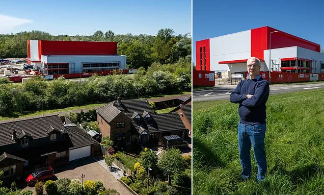 Milton Keynes Residents Furious Over 59ft Red Warehouse in Planning Dispute