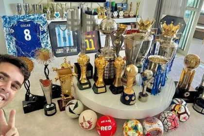 Oscar Retires at 34 After Collapse, Unveils Vast Trophy Haul