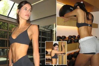 Kaia Gerber, 24, Showcases Toned Abs in Revealing Vuori Gym Gear