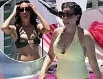Stacey Solomon and Sister Jemma Stun in Swimwear at Miami Pool Party