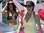 Stacey Solomon and Sister Jemma Stun in Swimwear at Miami Pool Party