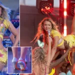Zara Larsson Powers Through Heel Snap on Live TV Performance