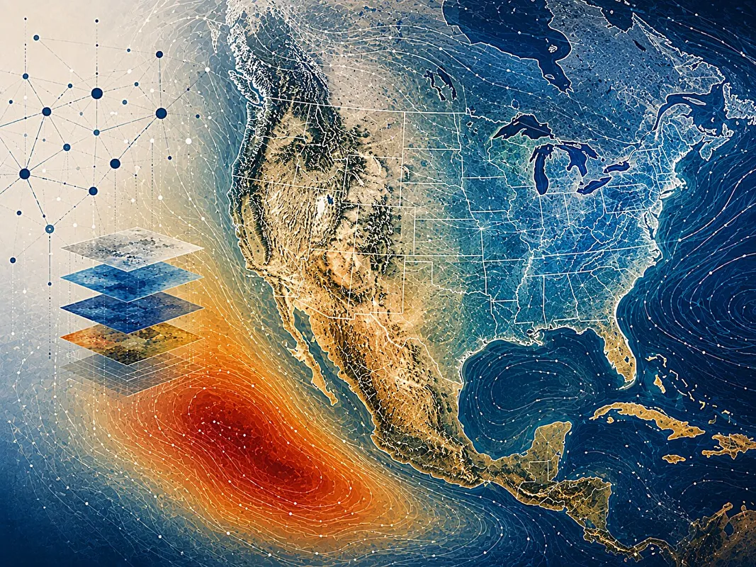 AI Uncovers Hidden Climate Drivers of US Winter Precipitation