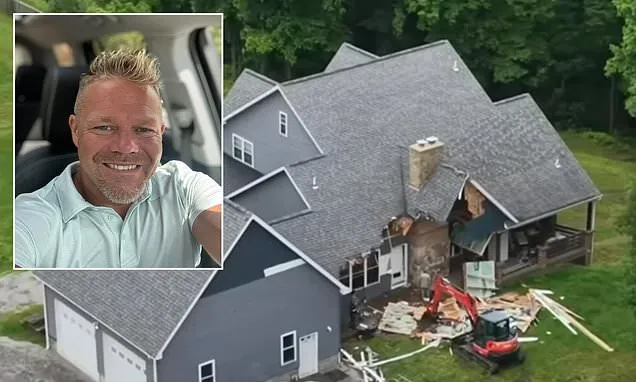 Man Destroys Home with Excavator After Marital Dispute