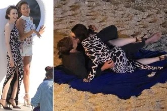 Emily in Paris: Lily Collins Shares Steamy Beach Kiss in Mykonos