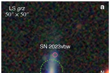 Massive Star’s Rare ‘Self-Destruction’ Captured in Cosmic Blast