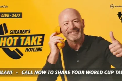 Alan Shearer Launches ‘Hot Take Hotline’ for World Cup