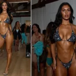 Australian Star Mia Bailey Shines at Miami Swim Week, Drama Unfolds