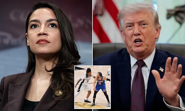 AOC Slams Trump’s NBA Finals Visit, Cites Fan Fun Shutdown