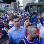 NBA Finals Chaos: Security Delays Frustrate Knicks Fans, Trump Attends