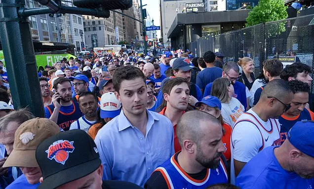 NBA Finals Chaos: Security Delays Frustrate Knicks Fans, Trump Attends