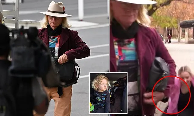 Grandparent of Missing Boy Shoves Reporter After Weapons Charge Sentencing