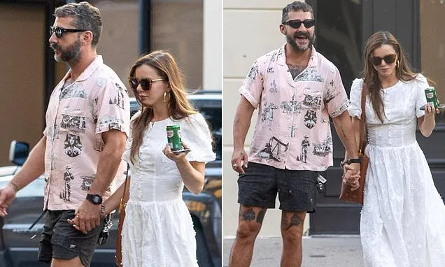 Shia LaBeouf Marks 40th Birthday with Girlfriend in New Orleans