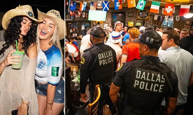 England Fans’ World Cup Bash Leads to Bar Eviction in Dallas