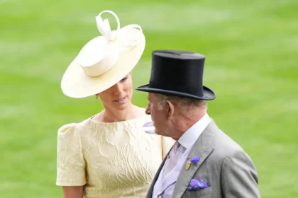 Zara Tindall’s Affectionate Moment with King Charles at Ascot