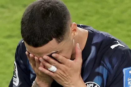 Player Red Carded for Covering Mouth Under New Rule