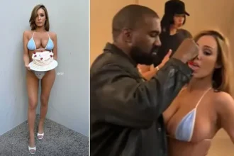 Kanye West and Bianca Censori Share Intimate Moment at Art Basel Event