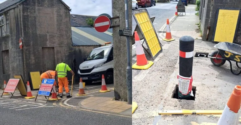 Kirkwall Installs New Bollards for Cruise Ship Access